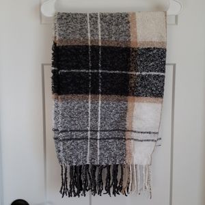 Jaimie Boucle Oblong Scarf